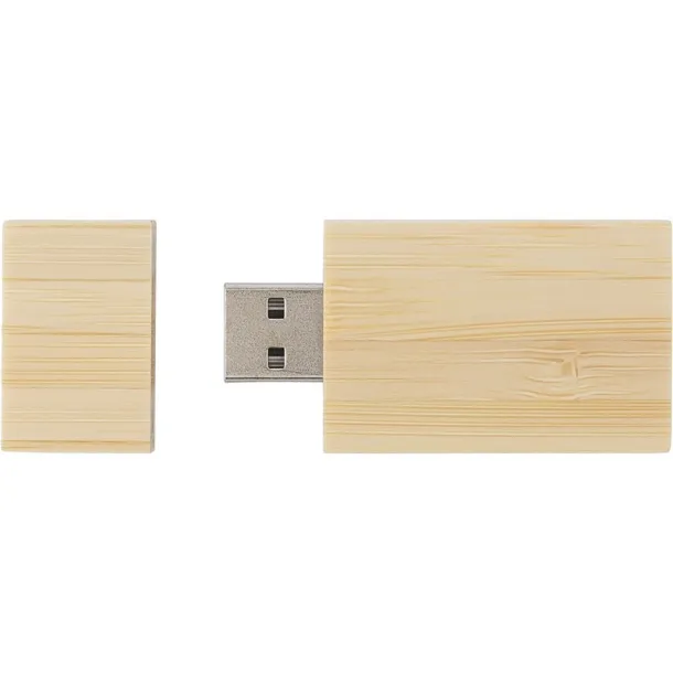  USB memorijski stick od bambusa 32 GB beige