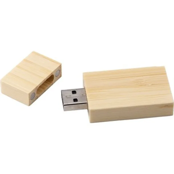  Bamboo USB memory stick 32 GB beige