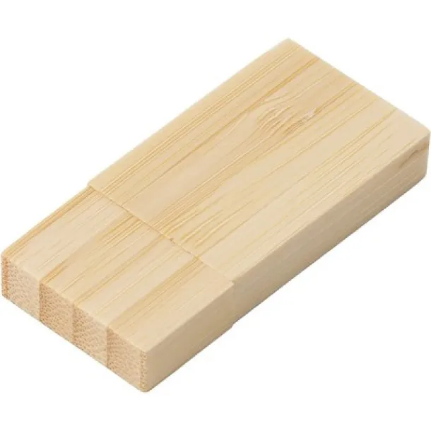  Bamboo USB memory stick 32 GB beige