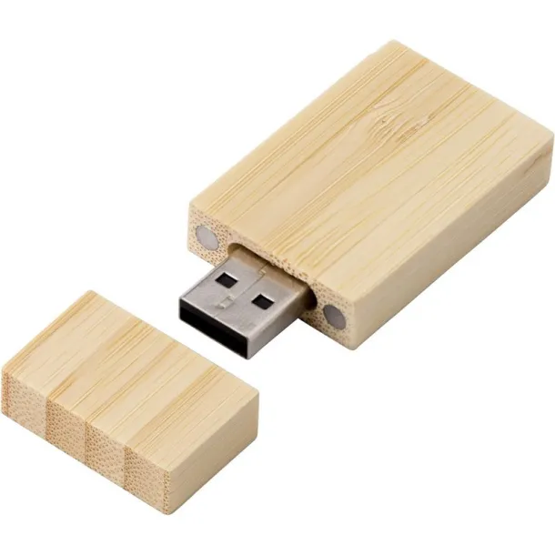  Bamboo USB memory stick 32 GB beige