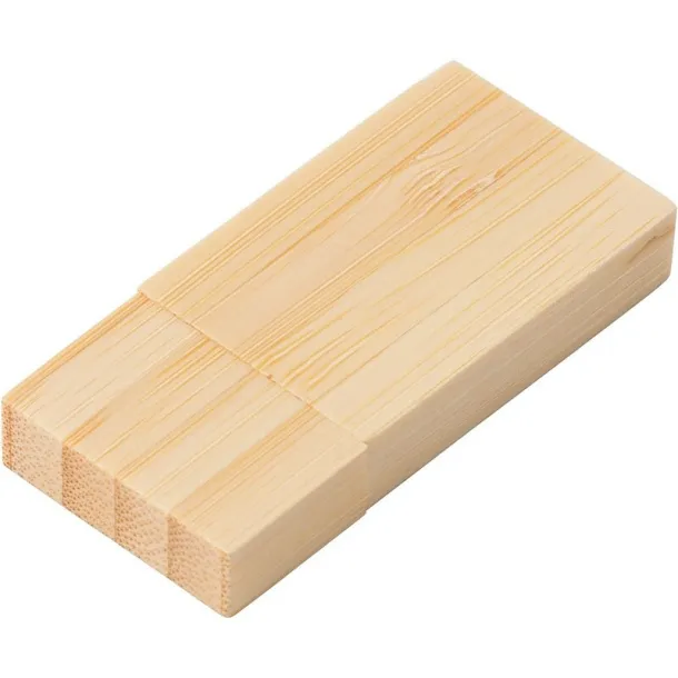  Bamboo USB memory stick 32 GB beige