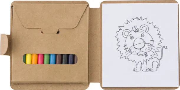 Marlon Cardboard Coloring set 