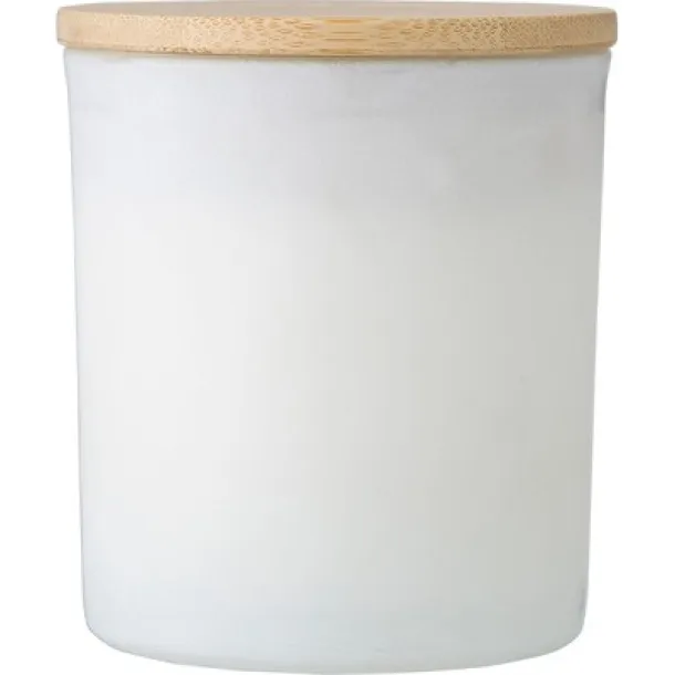  Scented candle white