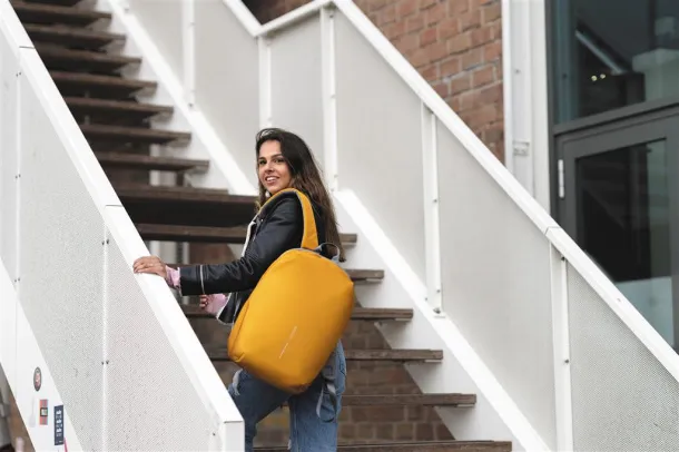 Bobby Soft anti-theft ruksak, 15.6" - XD Design yellow, grey Cool Grey 9