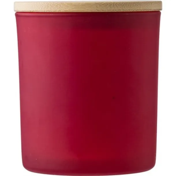  Scented candle red