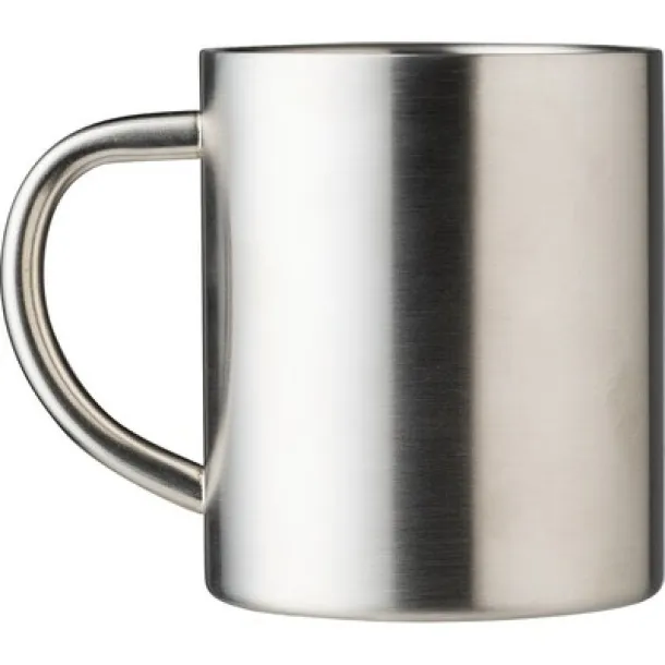  Metal mug 300 ml silver