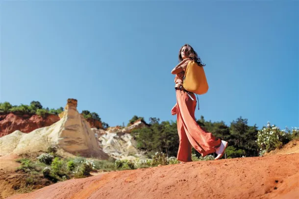 Bobby Soft anti-theft backpack - XD Design yellow, grey Cool Grey 9