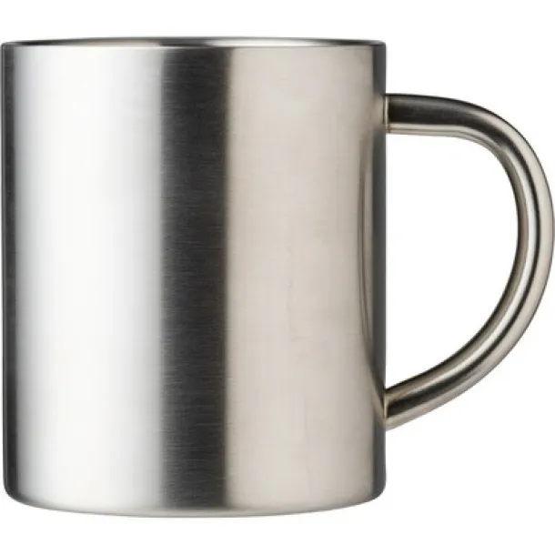  Metal mug 300 ml silver