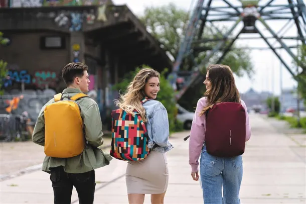 Bobby Soft anti-theft ruksak - XD Design yellow, grey Cool Grey 9