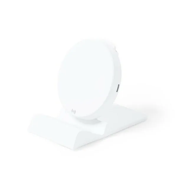  Wireless charger 15W, phone stand white