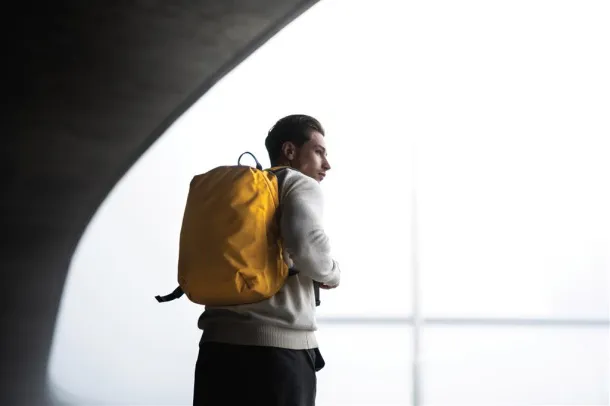 Bobby Soft anti-theft backpack - XD Design yellow, grey Cool Grey 9