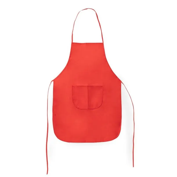  Kitchen apron red