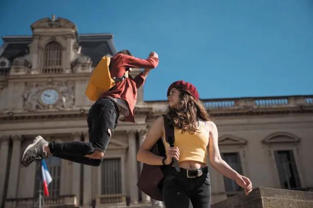 Bobby Soft anti-theft ruksak - XD Design yellow, grey Cool Grey 9