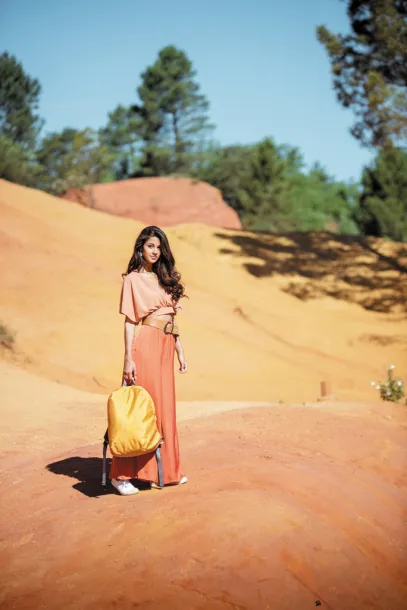 Bobby Soft anti-theft ruksak - XD Design yellow, grey Cool Grey 9