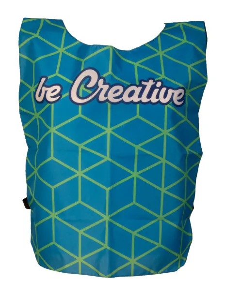 CreaTeam custom RPET sport vest Black White