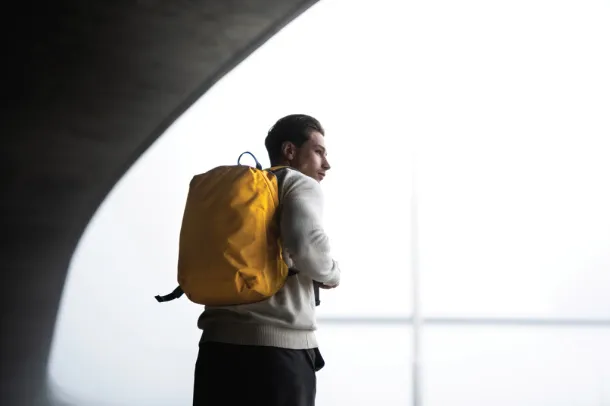 Bobby Soft anti-theft ruksak - XD Design yellow, grey Cool Grey 9