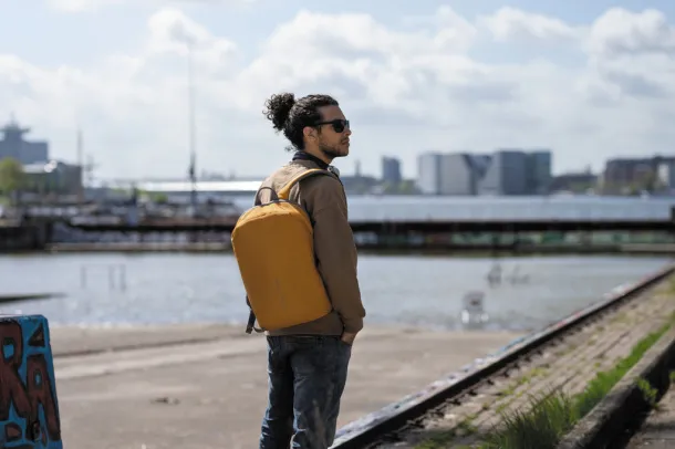Bobby Soft anti-theft ruksak, 15.6" - XD Design yellow, grey Cool Grey 9