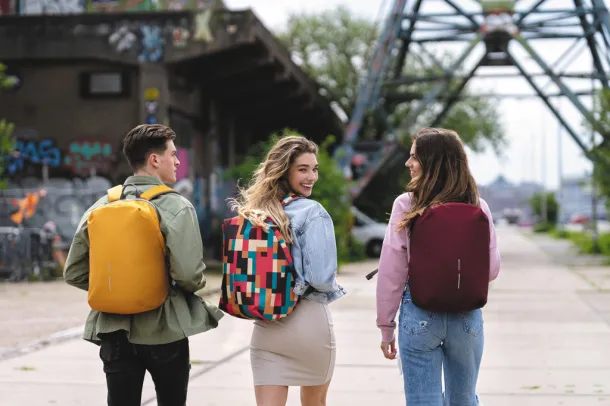 Bobby Soft anti-theft backpack - XD Design yellow, grey Cool Grey 9