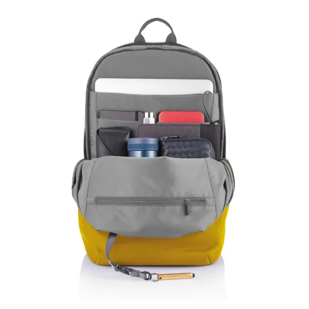 Bobby Soft anti-theft backpack - XD Design yellow Cool Grey 9