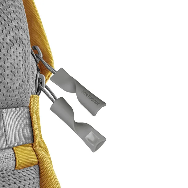 Bobby Soft anti-theft backpack - XD Design yellow, grey Cool Grey 9