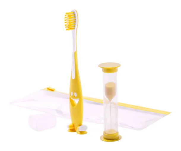 Toothie toothbrush set Yellow