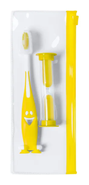 Toothie toothbrush set Yellow