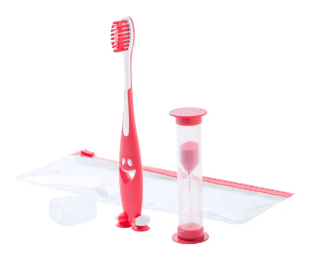 Toothie toothbrush set Red