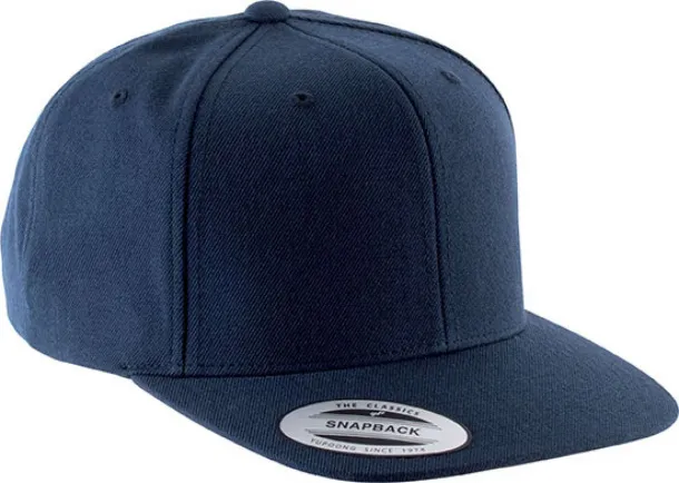  FLAT PEAK CAP - 6 PANELS - K-UP Navy Navy