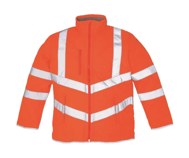  Fluo Kensington Jacket - Yoko Fluo Orange