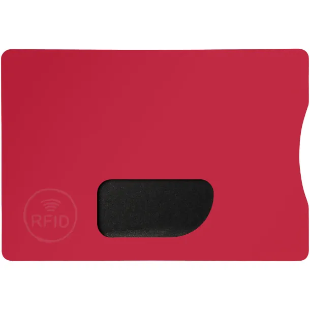 Zafe RFID credit card protector Red