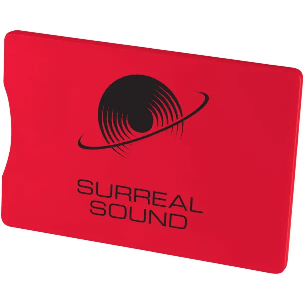 Zafe RFID credit card protector Red