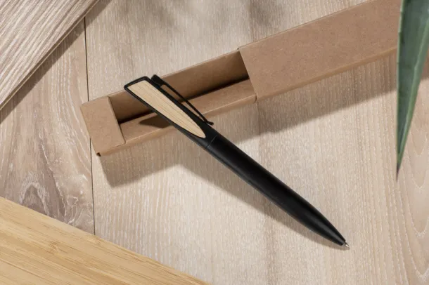 OYA Ball pen in a box Crna