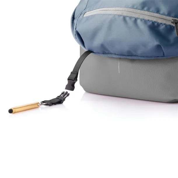 Bobby Soft anti-theft backpack - XD Design Cool Grey 9 Blue