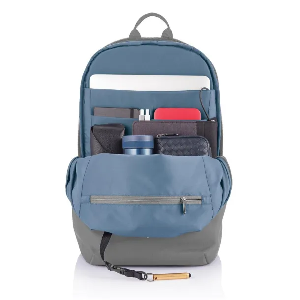 Bobby Soft anti-theft backpack - XD Design Cool Grey 9 Blue