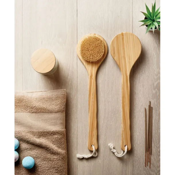 FINO Bamboo bath brush Wood