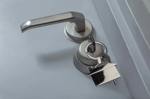 CASA Keychain srebrny