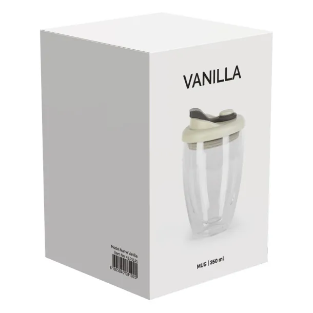 VANILLA Čaša, 350 ml - CASTELLI Tamnosiva