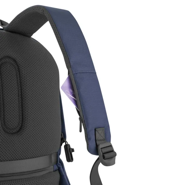 Bobby Soft anti-theft ruksak, 15.6" - XD Design Mornarsko plava Crna