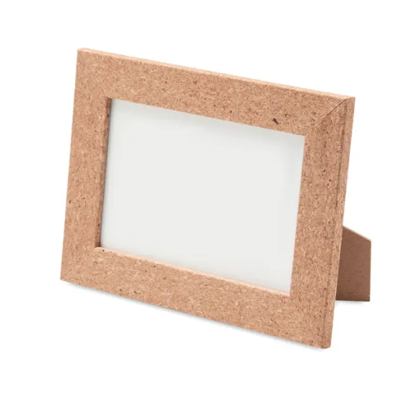 SHASHIN Cork photo frame Beige