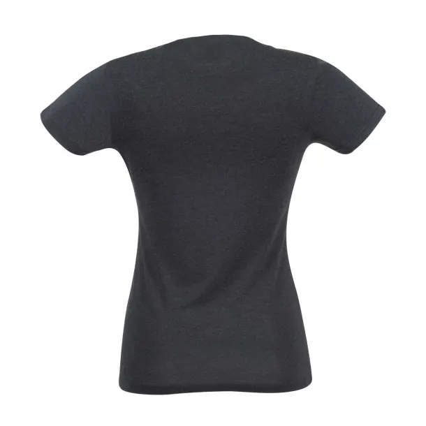  LADIE'S TRIBLEND T - 140 g/m² - Skinnifit Black Triblend