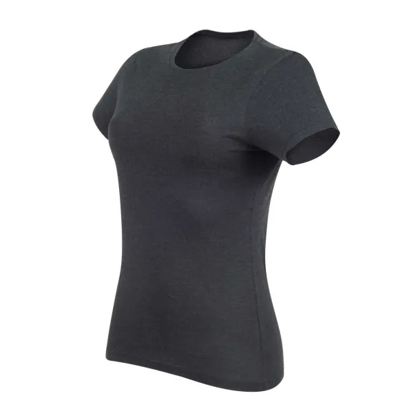  LADIE'S TRIBLEND T - 140 g/m² - Skinnifit Black Triblend