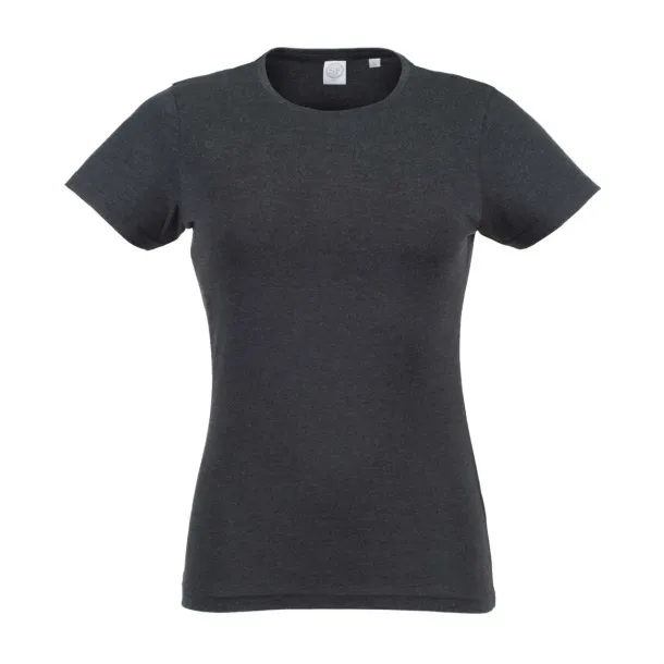  LADIE'S TRIBLEND T - 140 g/m² - Skinnifit Black Triblend