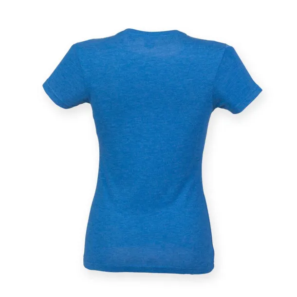  LADIE'S TRIBLEND T - 140 g/m² - Skinnifit Blue Triblend