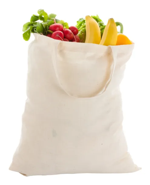 Shorty cotton shopping bag, 95 g/m² Natural