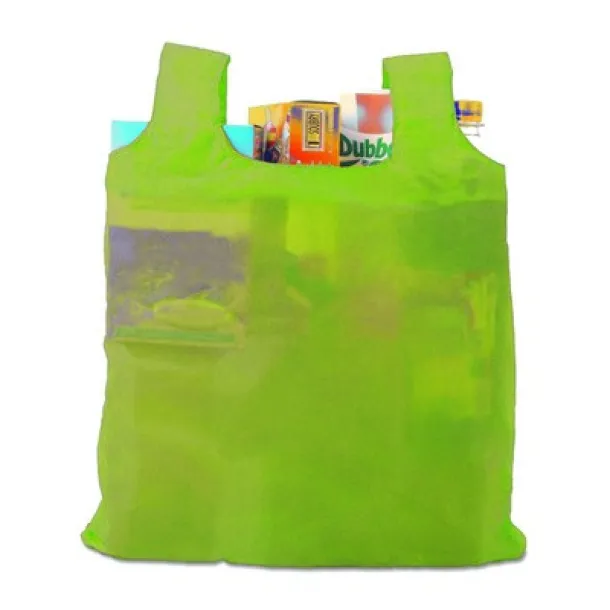  Foldable shopping bag light green