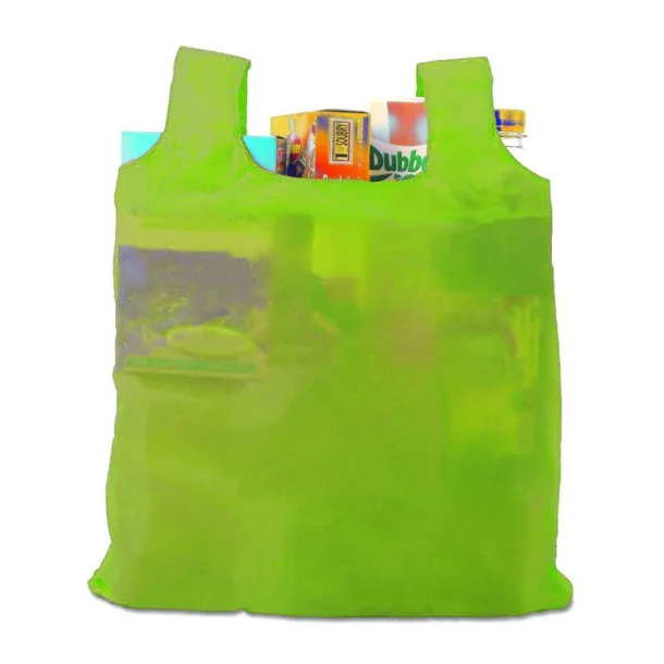  Foldable shopping bag light green