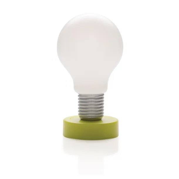  Push lamp green, silver White