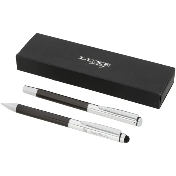 Vincenzo duo pen gift set - Luxe Graphite