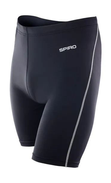  Men's Bodyfit Base Layer Shorts - Spiro Black