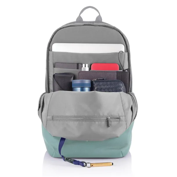 Bobby Soft anti-theft backpack - XD Design Green Cool Grey 9